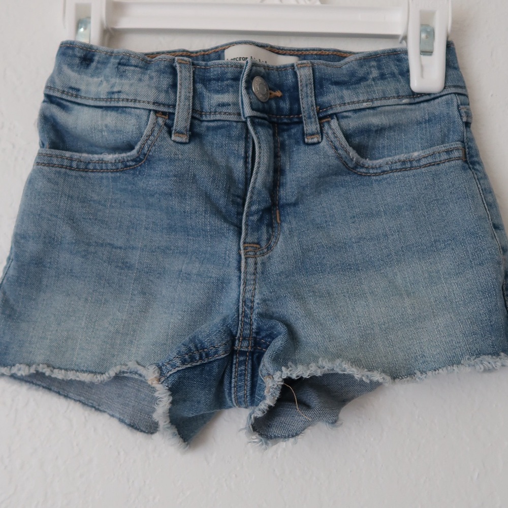 Abercrombie Kids High Rise Shortie Shorts - Size 7/8